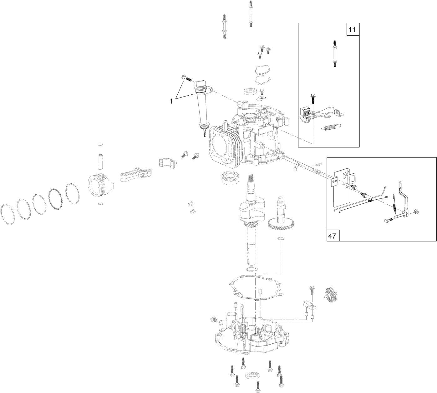 Dipstick and Gasket Assembly