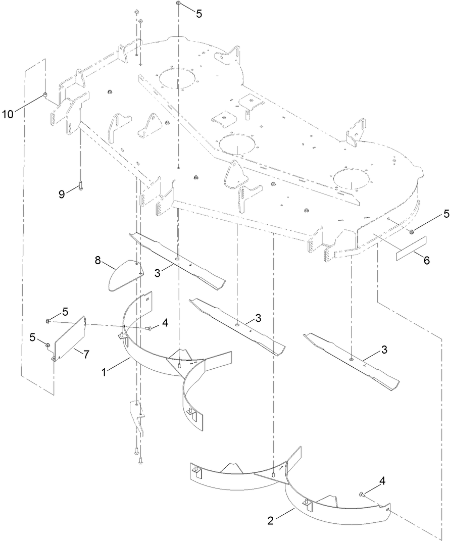 60in Recycler Kit Assembly No. 136-7490