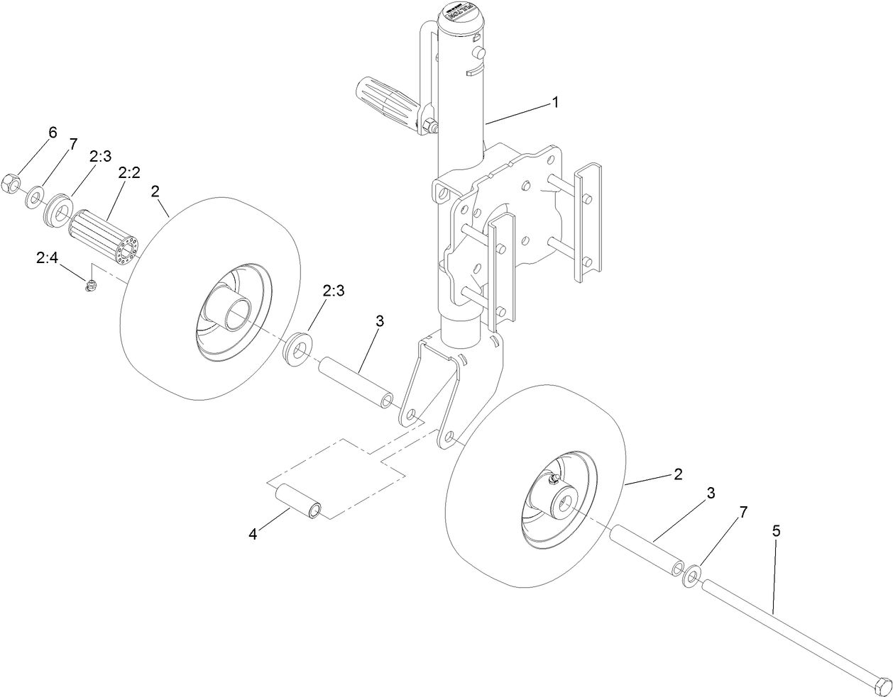 Jack Assembly No. 120-1421