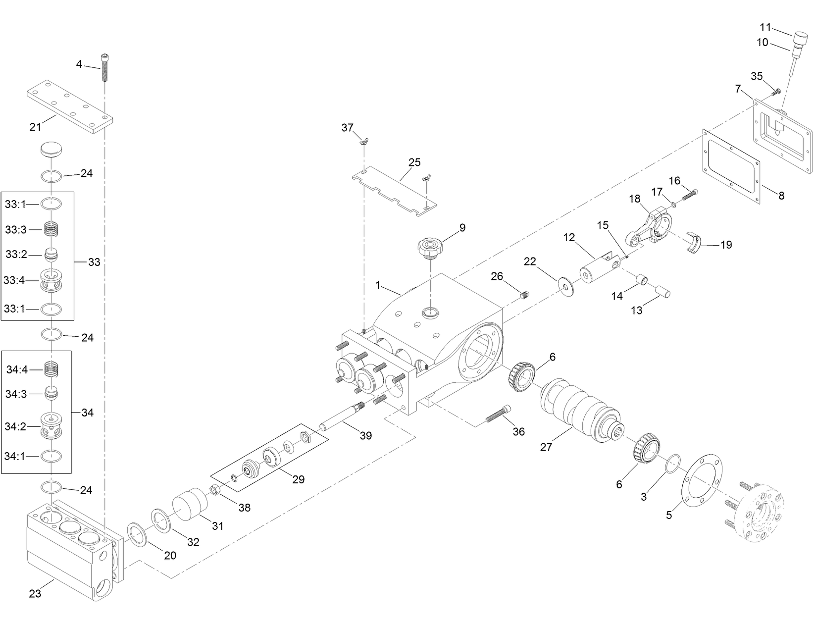 Mud Pump Assembly No. 136-1615