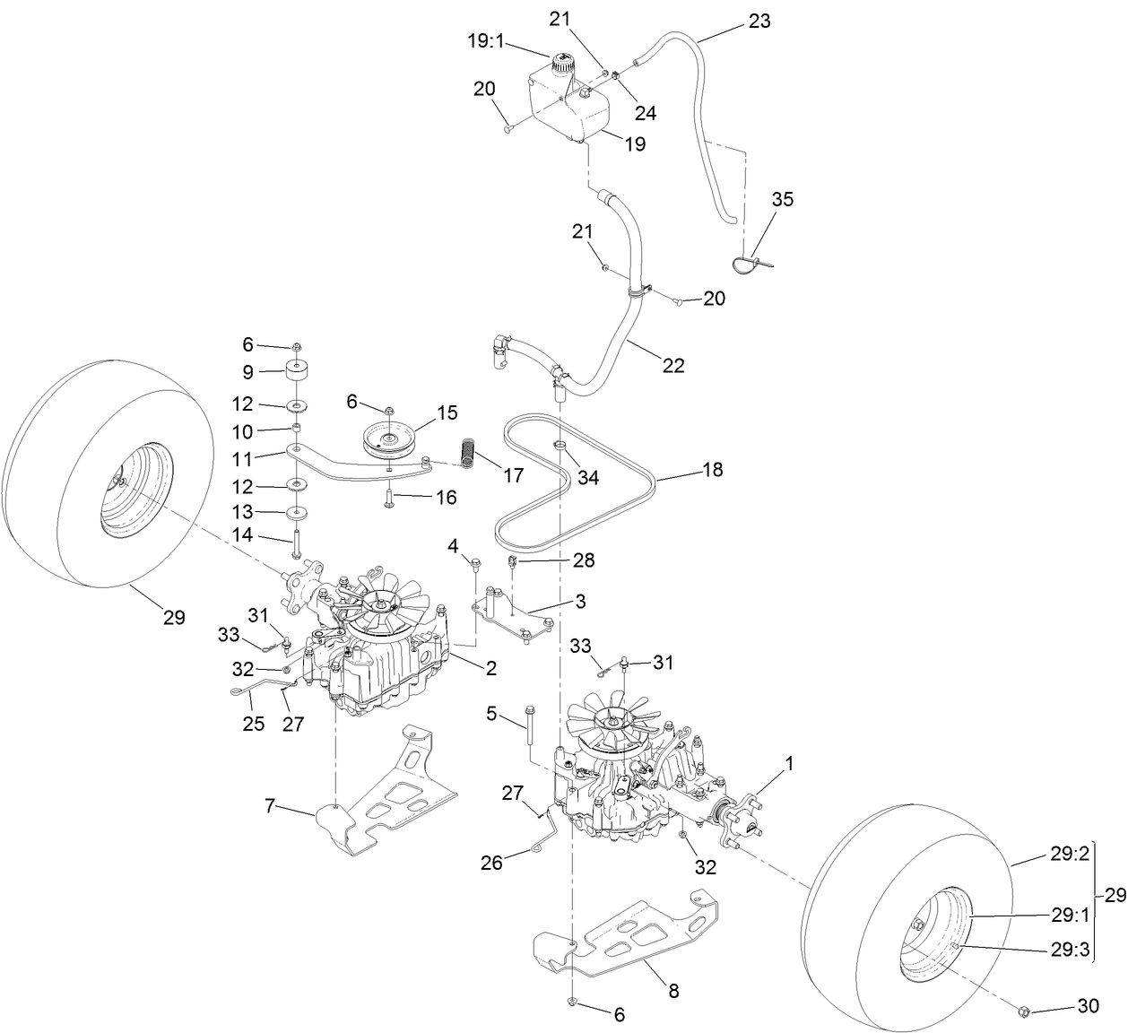 Ground Drive Assembly