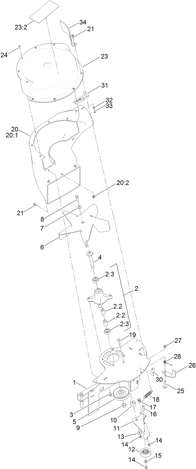Blower Housing Assembly No. 133-4335