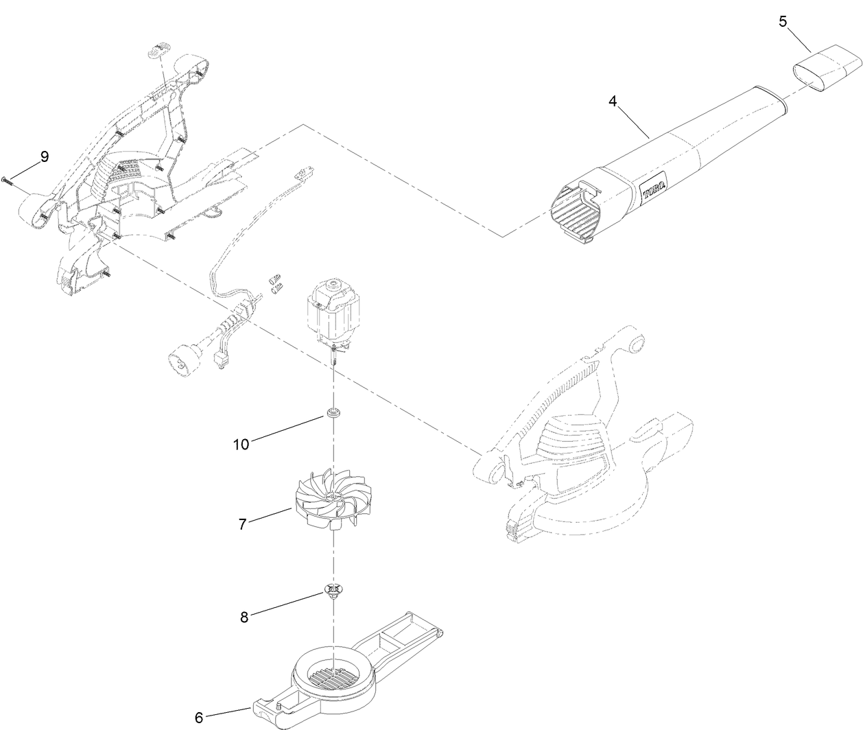 Impeller and Tube Assembly