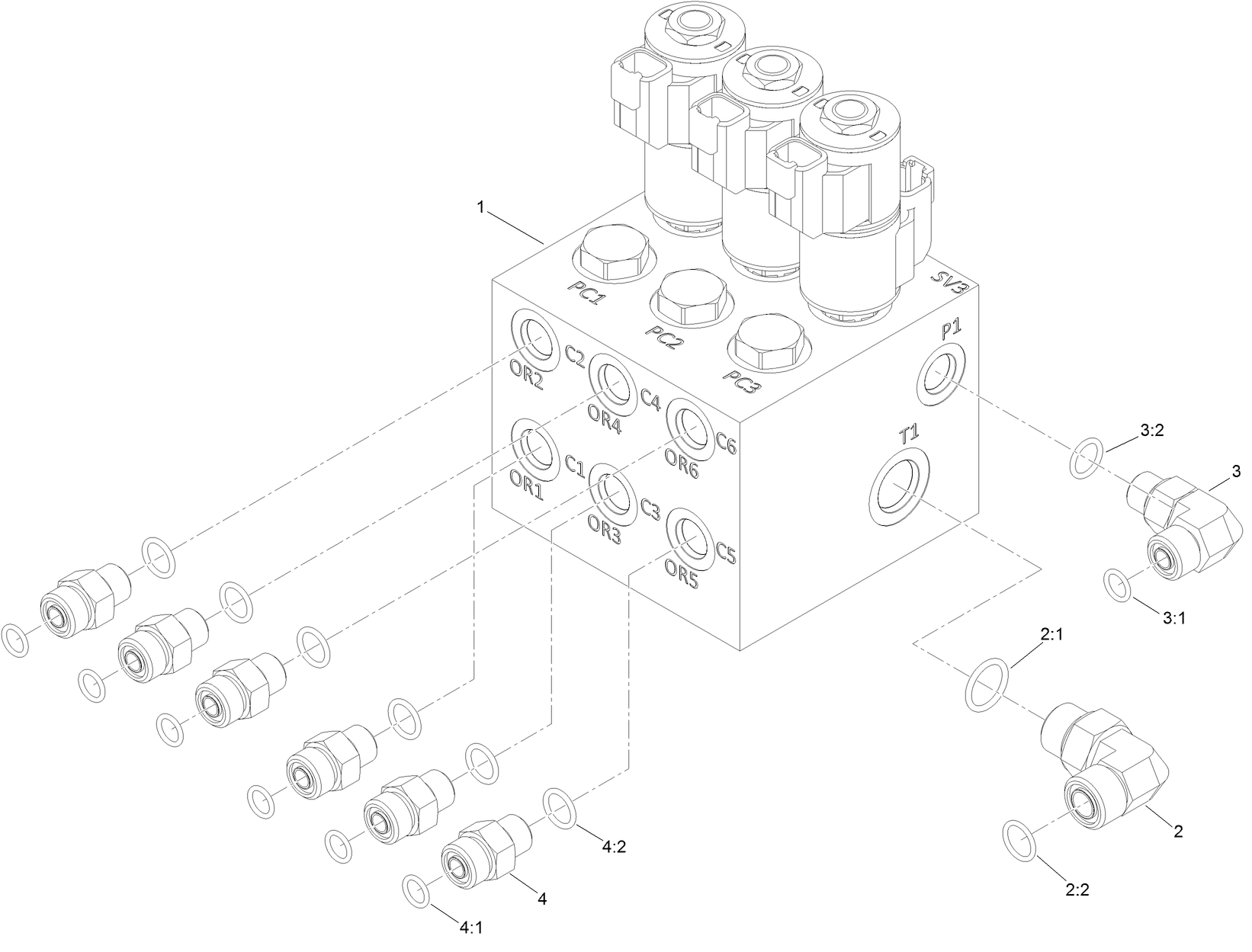 Setup Manifold Assembly