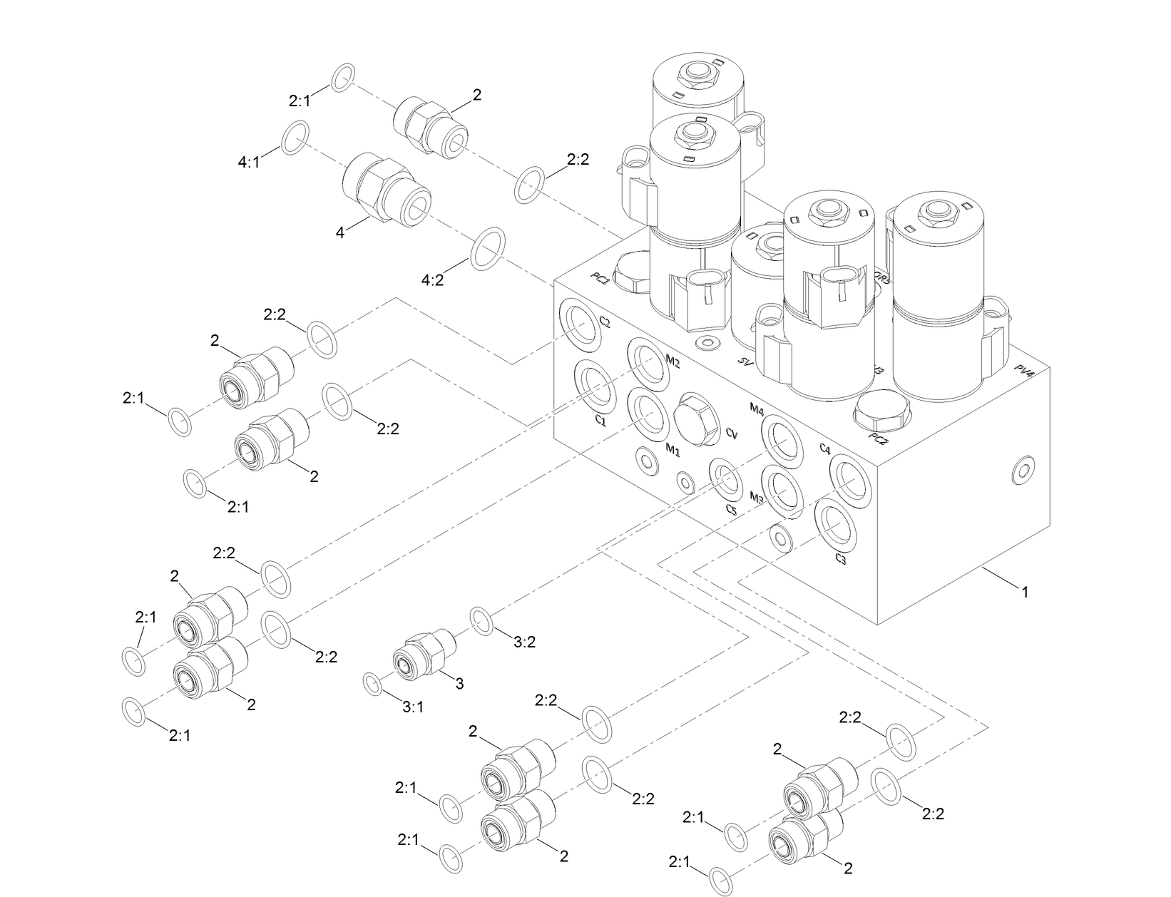 Stake Manifold Assembly