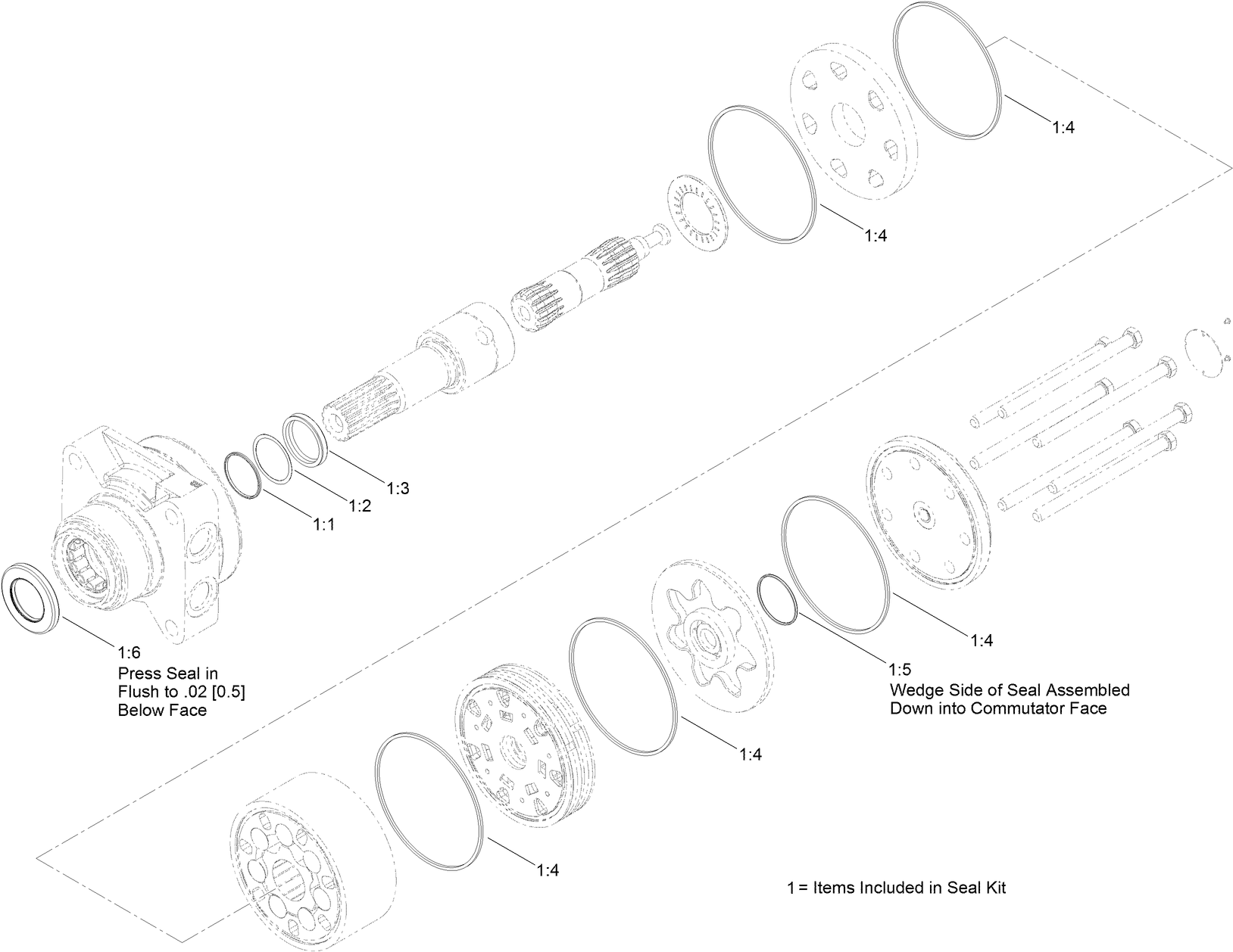 Hydraulic Motor Assembly No. 131-0652