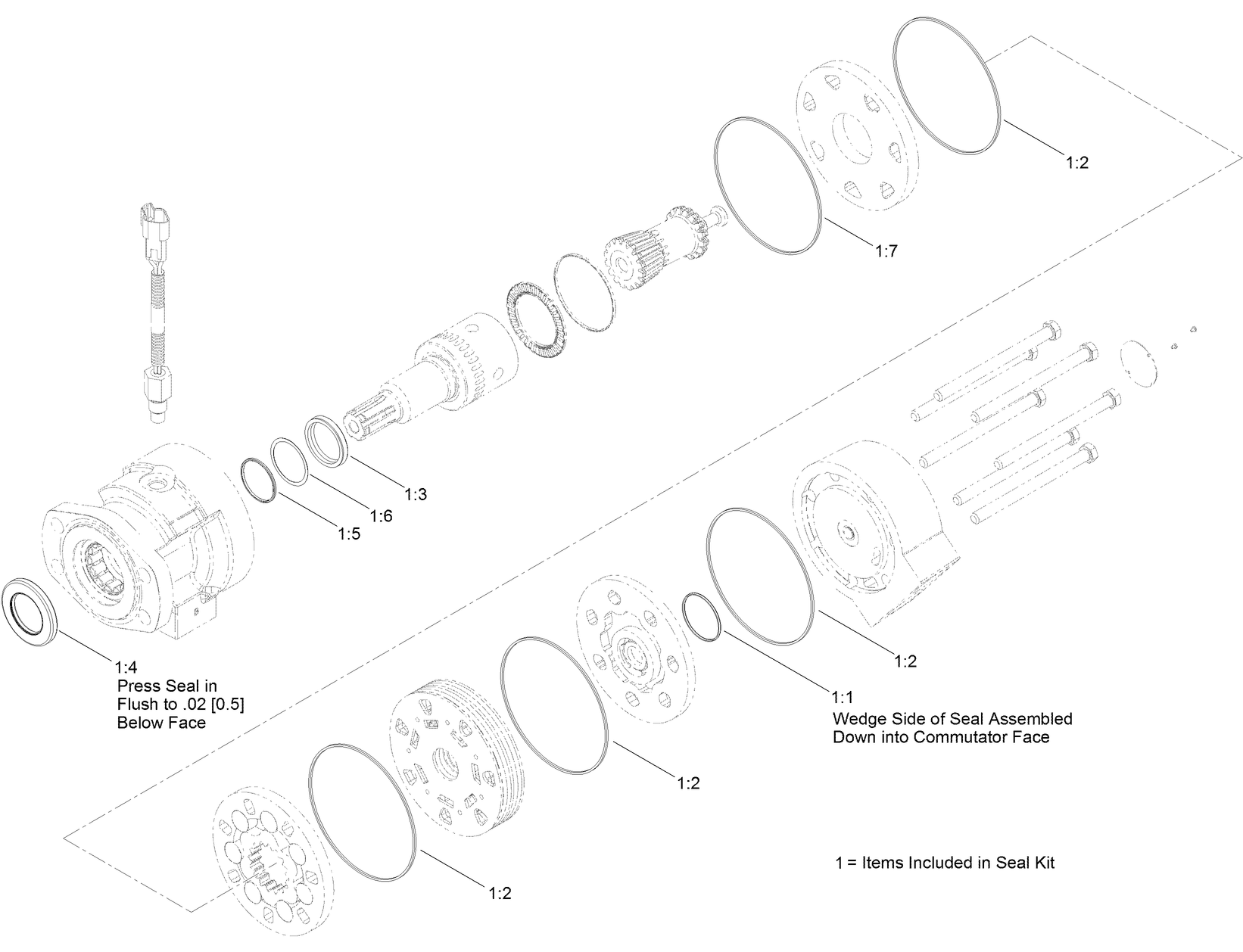 Hydraulic Motor Assembly No. 132-5745