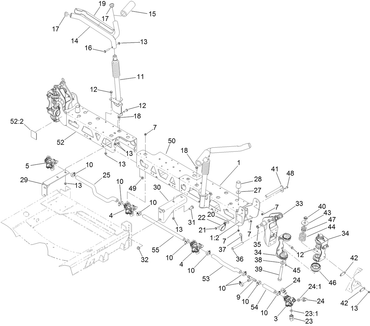 Center Boom Assembly