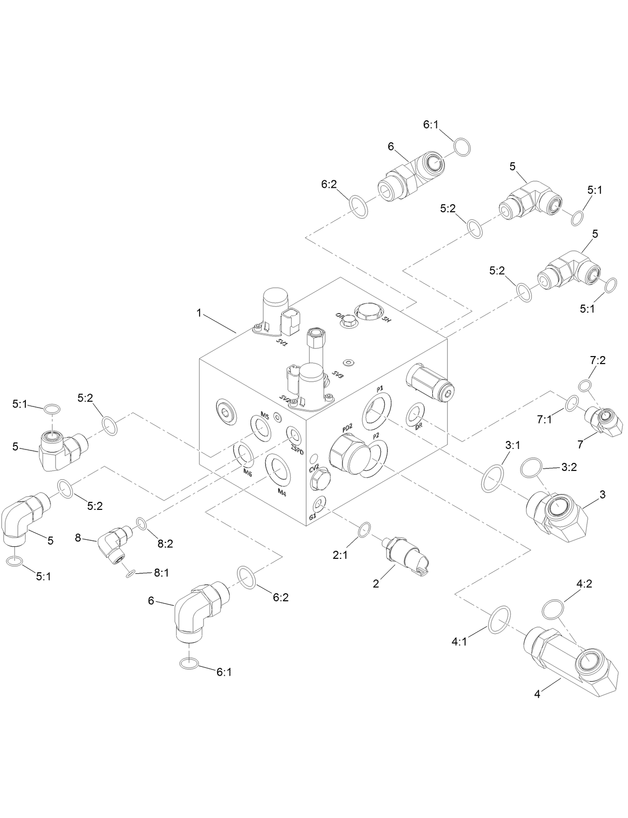 Thrust Manifold Assembly