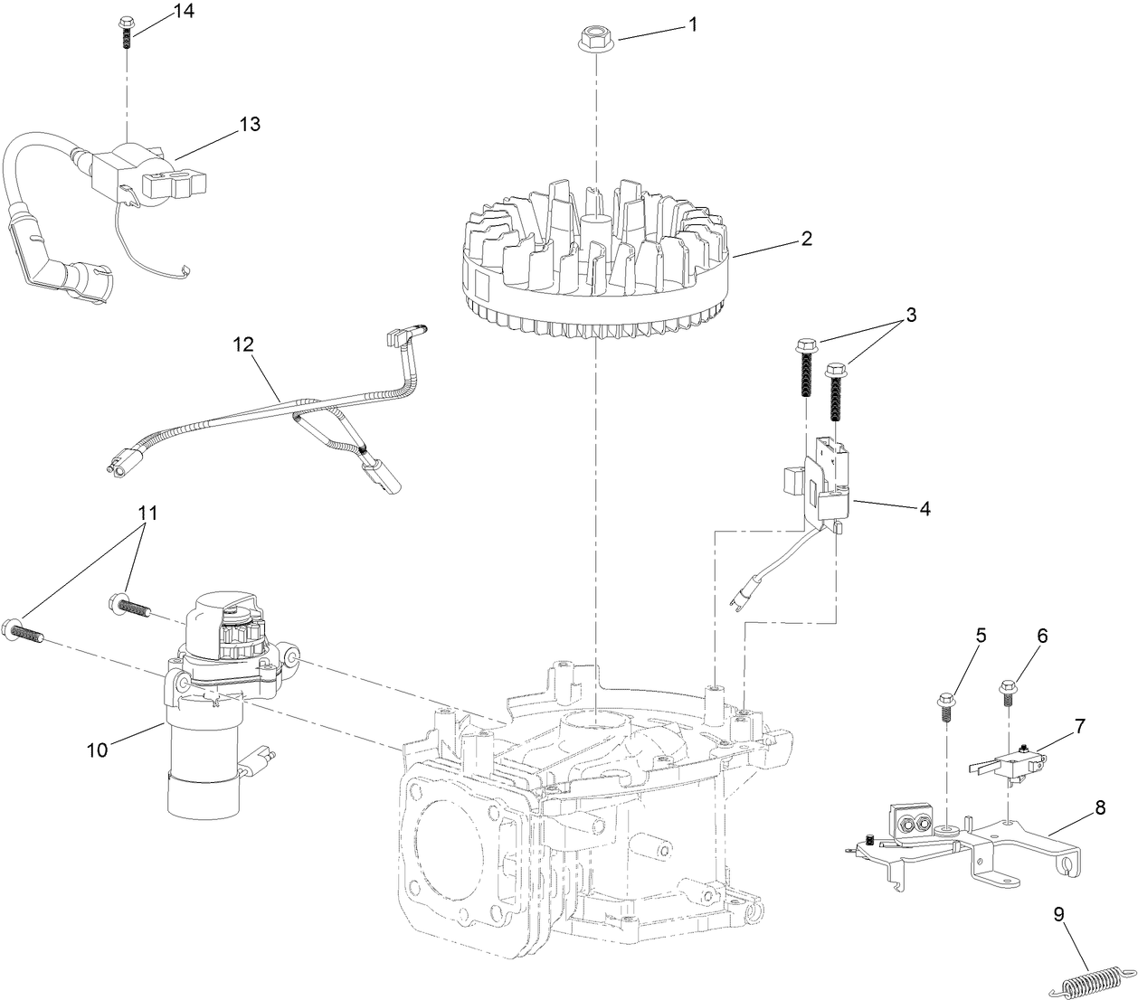 Ignition and Electrical Assembly
