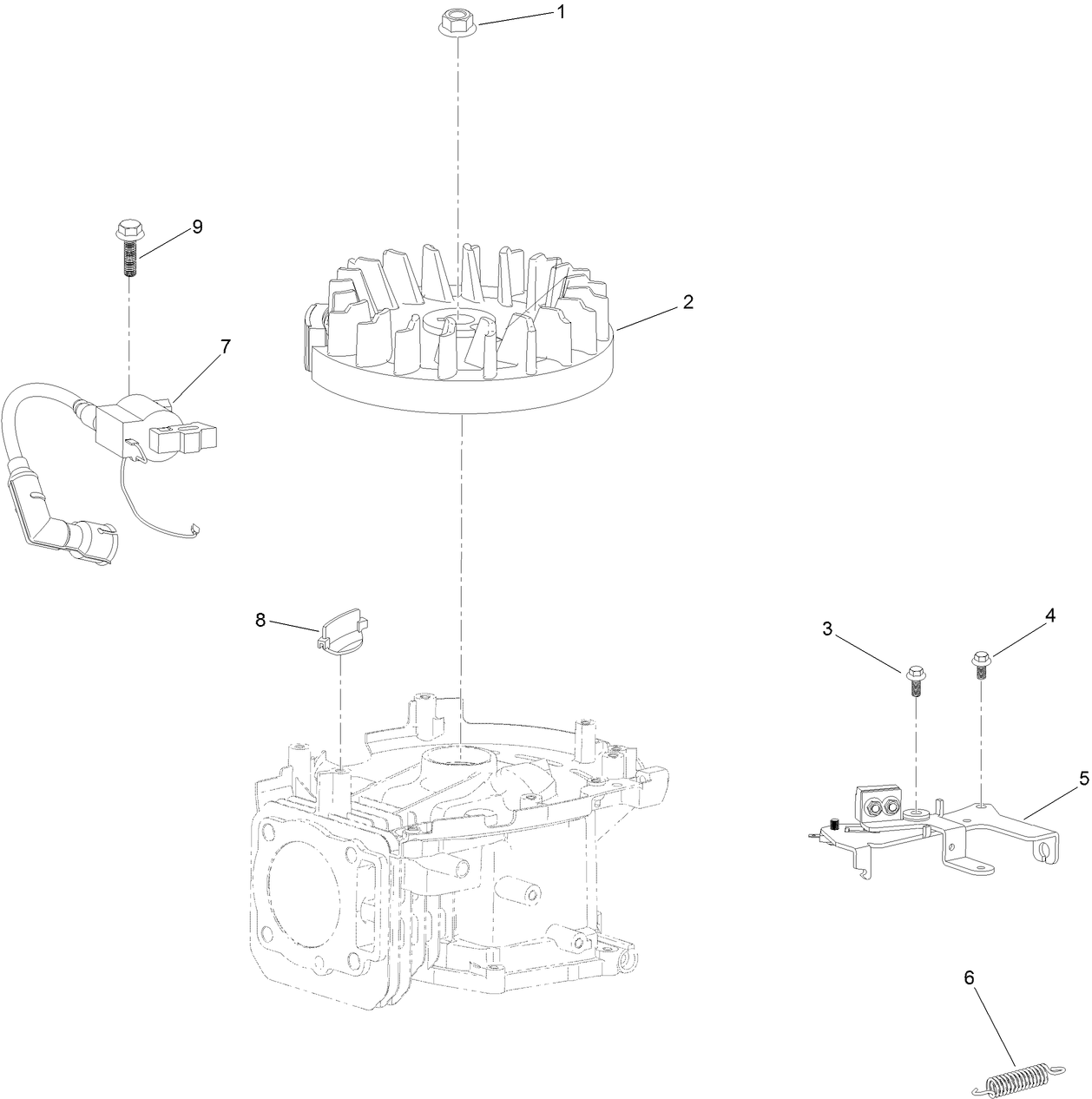 Ignition and Electrical Assembly