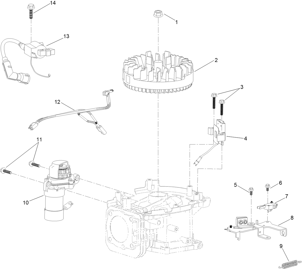 Ignition and Electrical Assembly