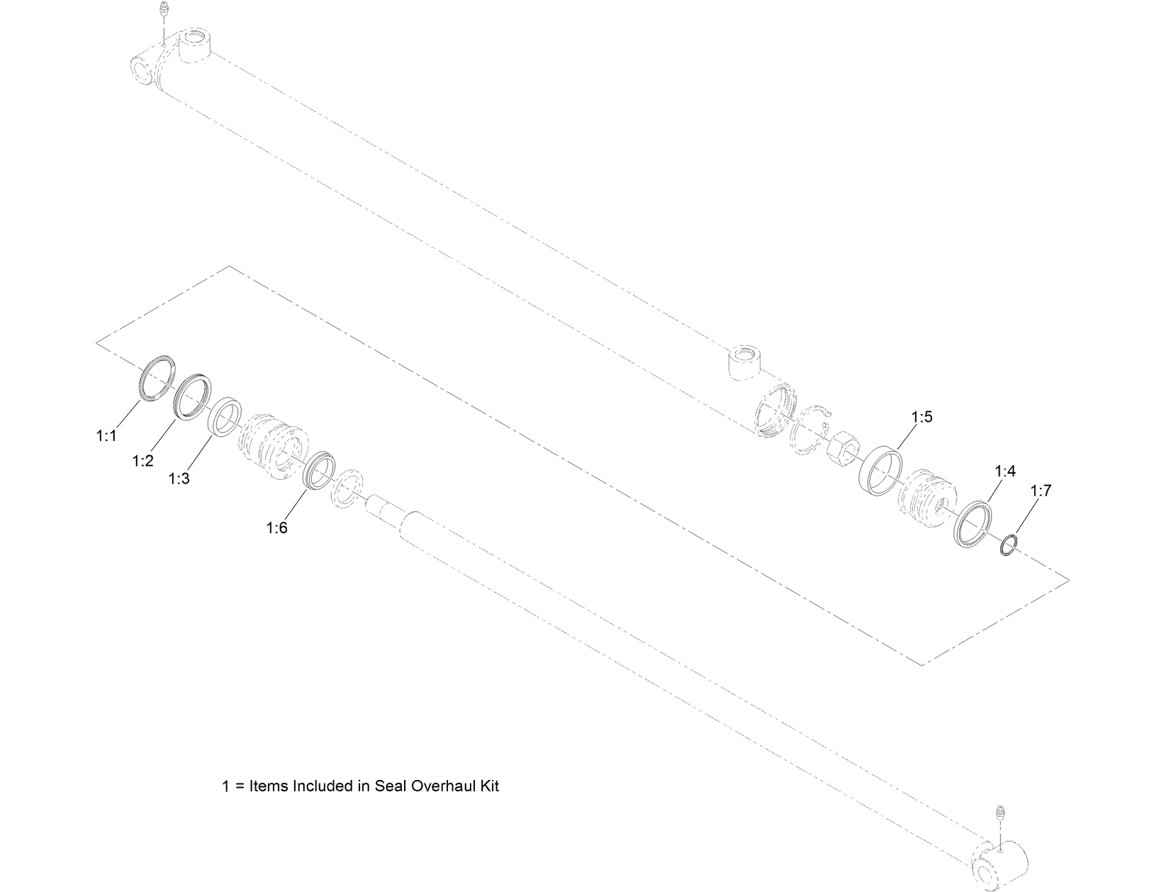 Hydraulic Cylinder Assembly No. 133-5960