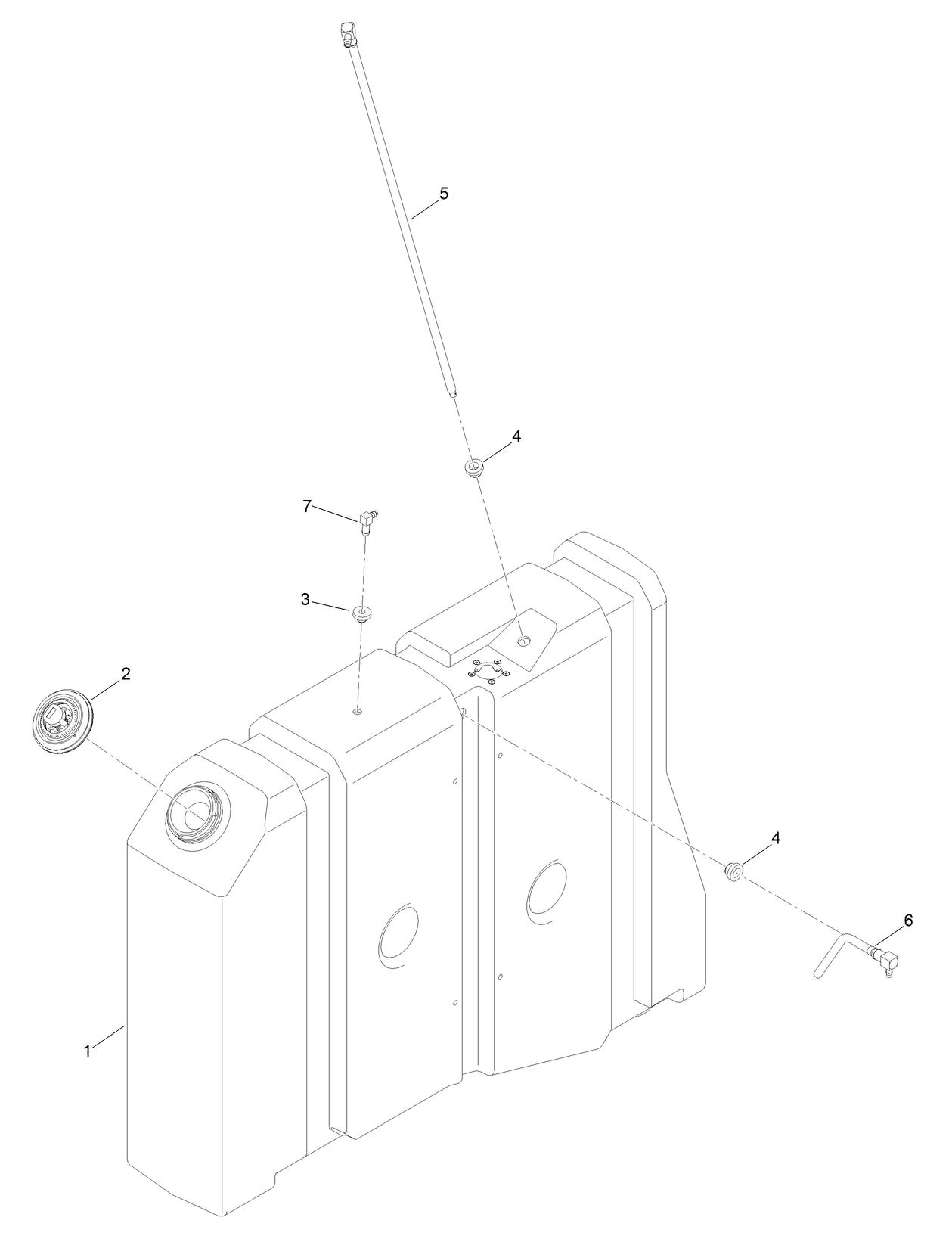 Fuel Tank Assembly No. 136-1572