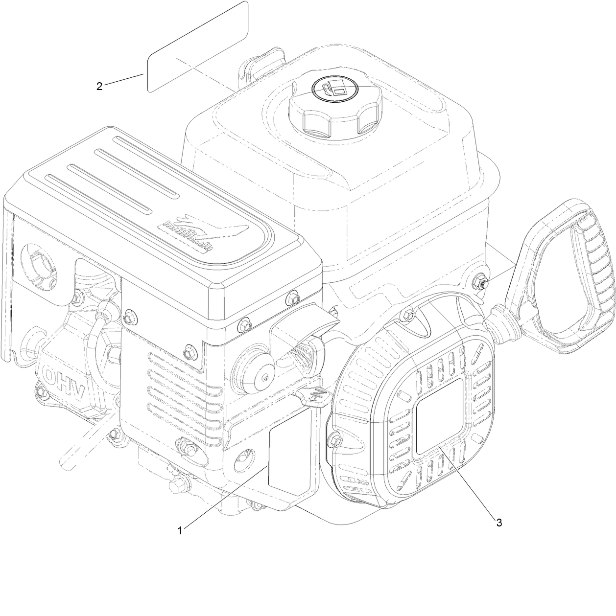 Engine Decal Assembly