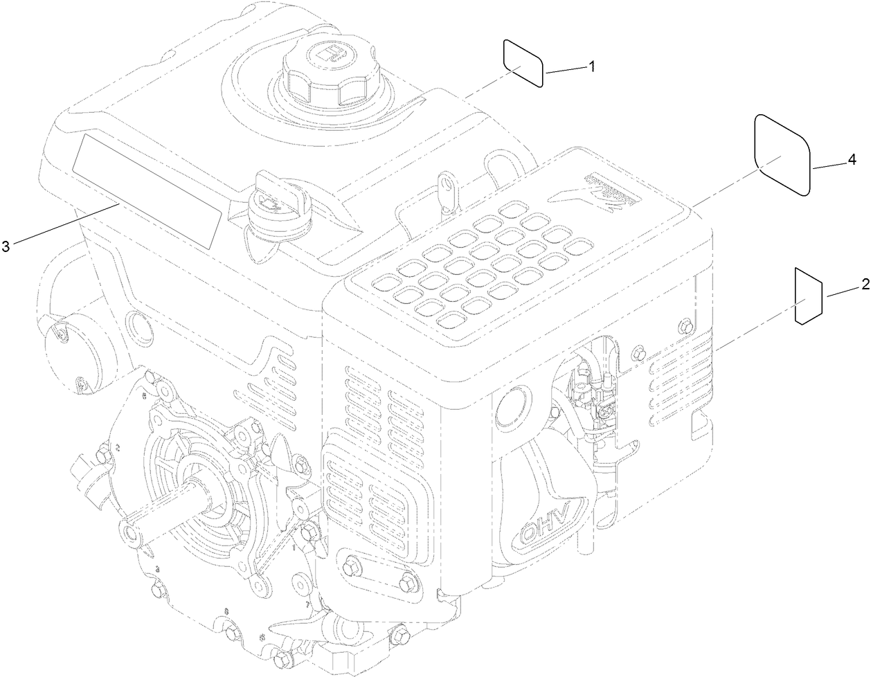 Engine Decal Assembly
