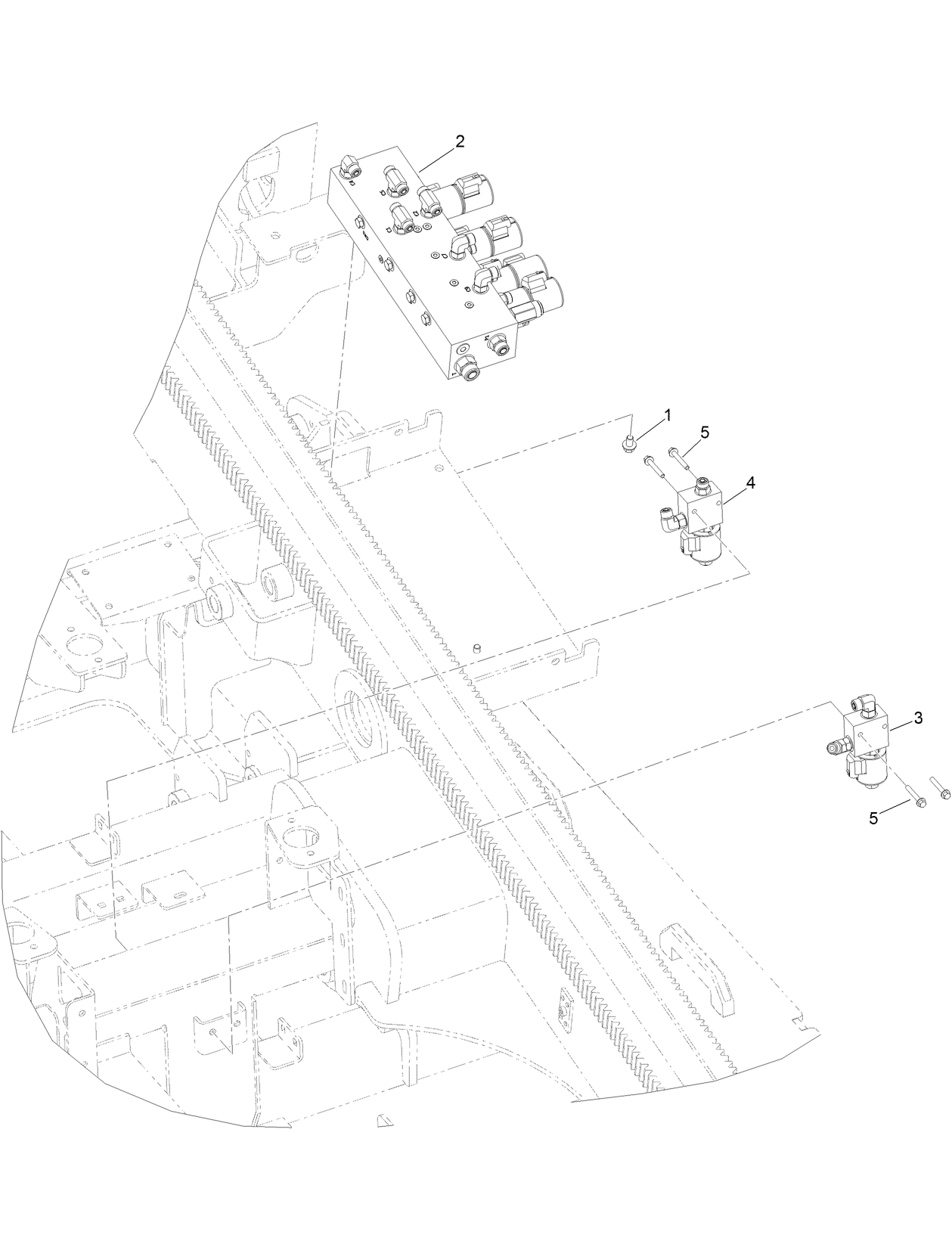 Loading and Proportional Relief Manifold Assembly