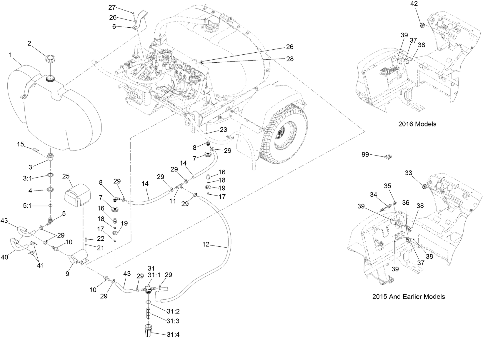 Tank Rinse Kit Assembly