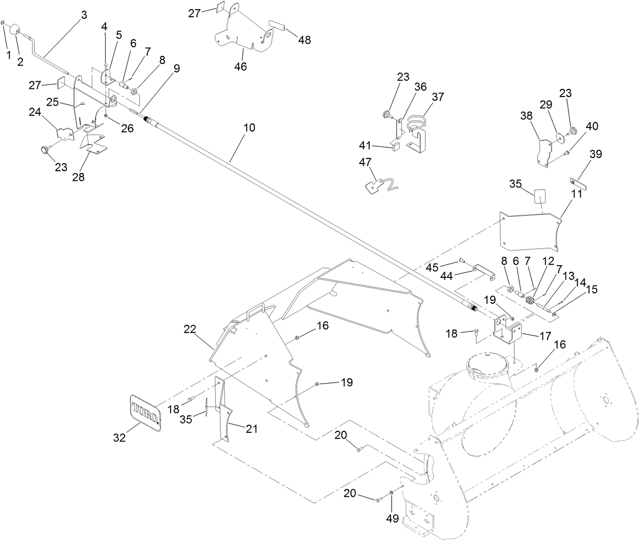 Crank and Mounting Assembly