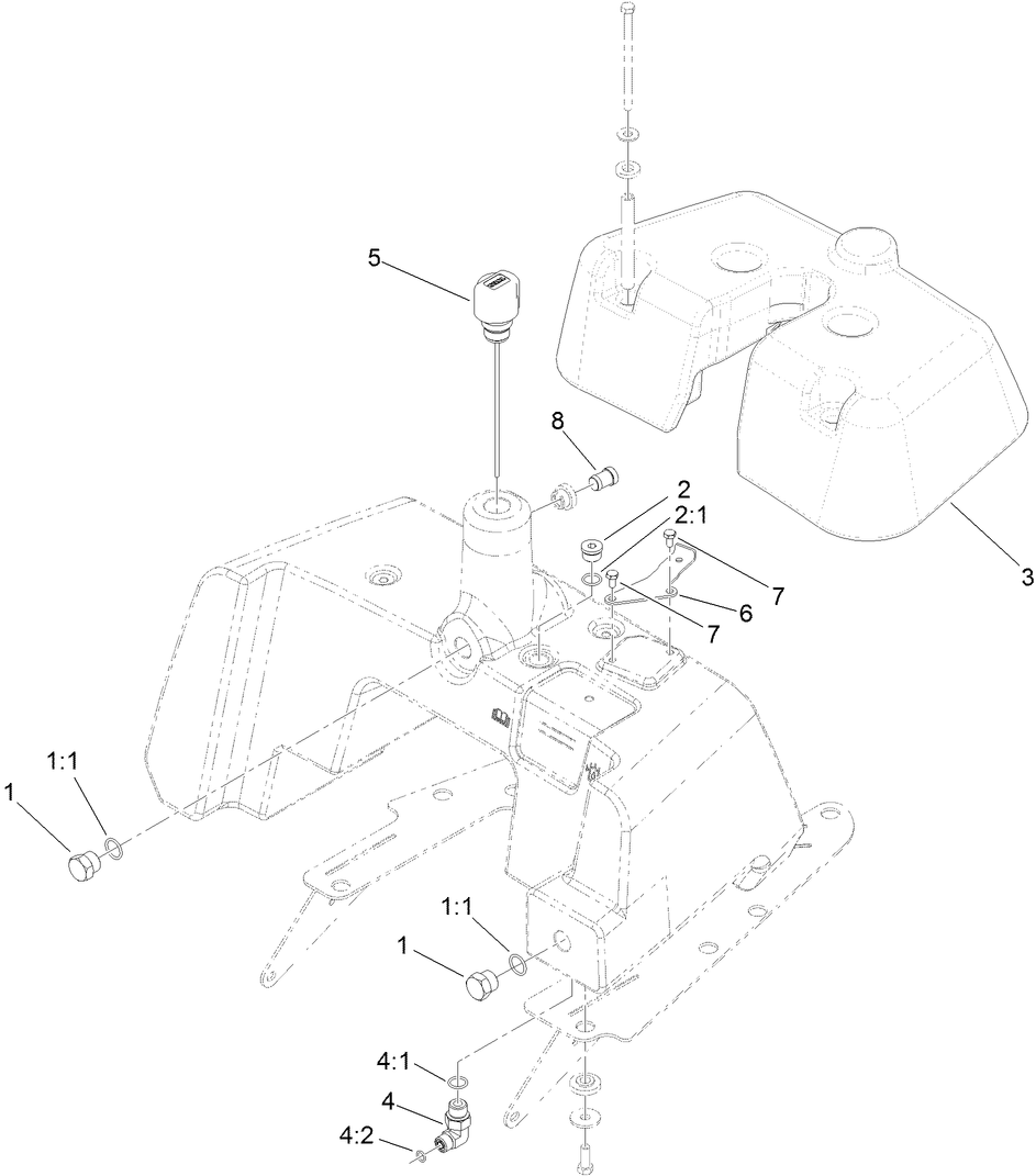 Hydraulic Tank Cover Assembly