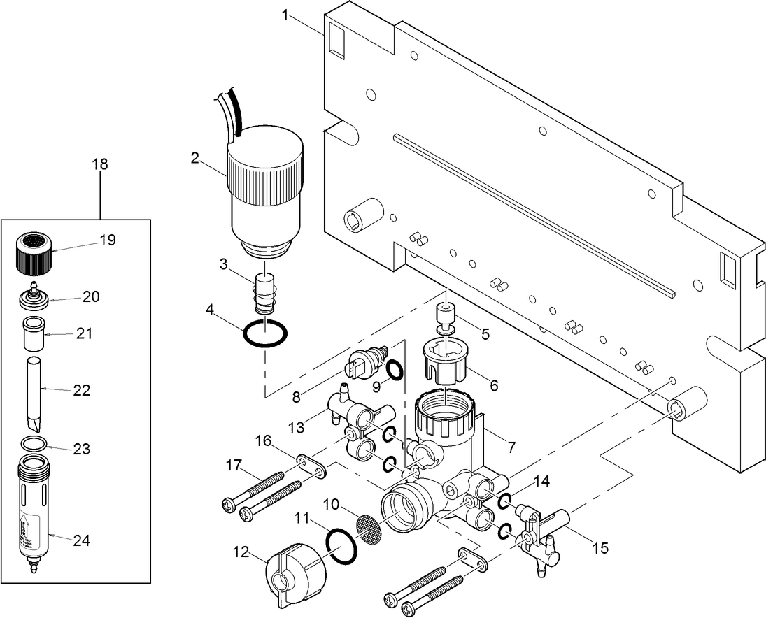 Electric-Hydraulic Converter Module Assembly