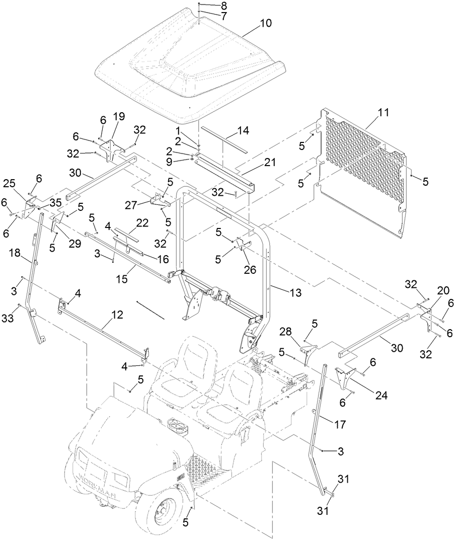 Safety and Security Cage Assembly