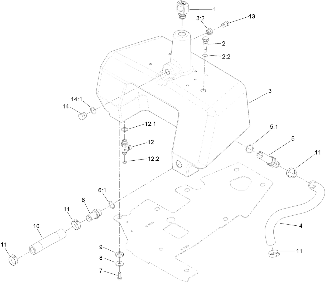 Hydraulic Tank Assembly