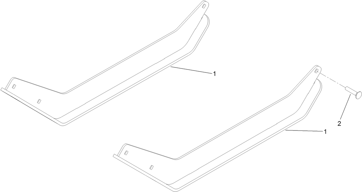Deck Ski Assembly No. 137-7608