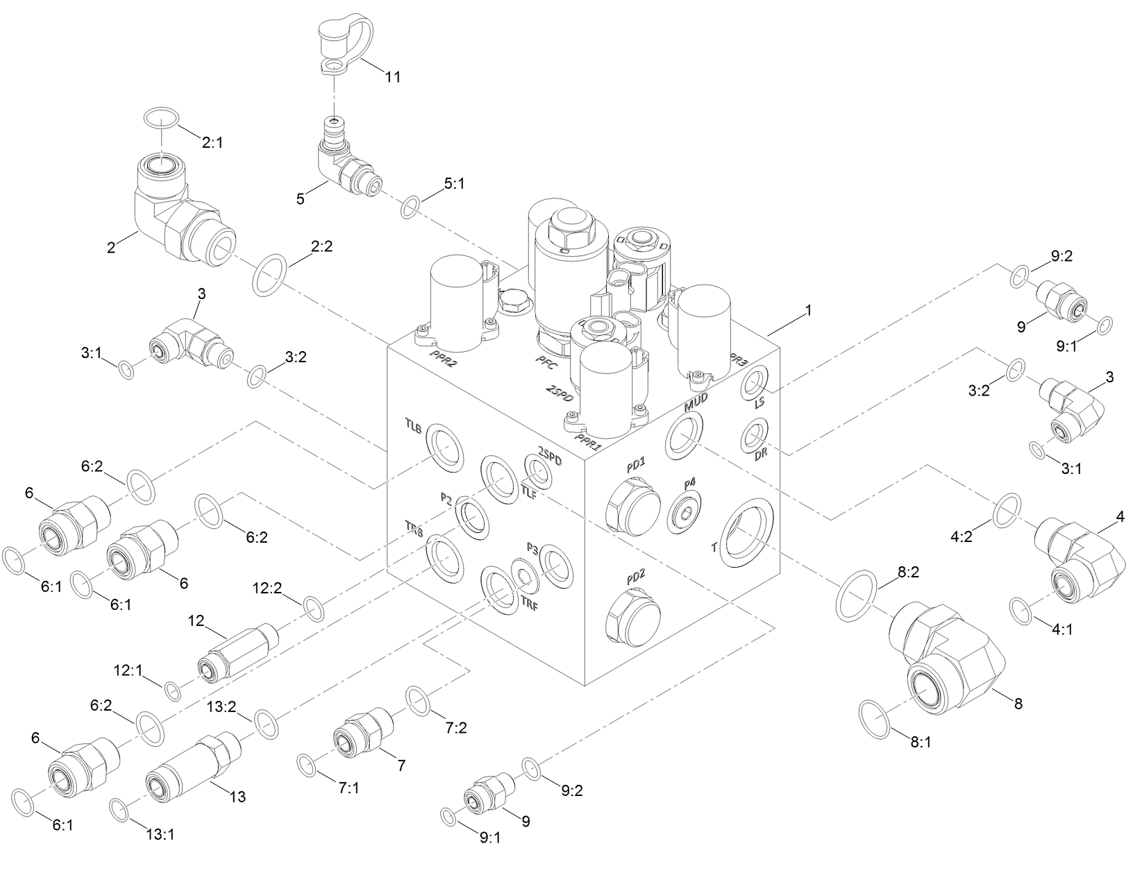 Traction Manifold Assembly