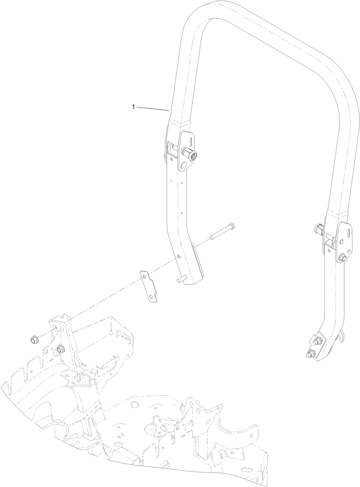 Roll-Over Protection System Assembly