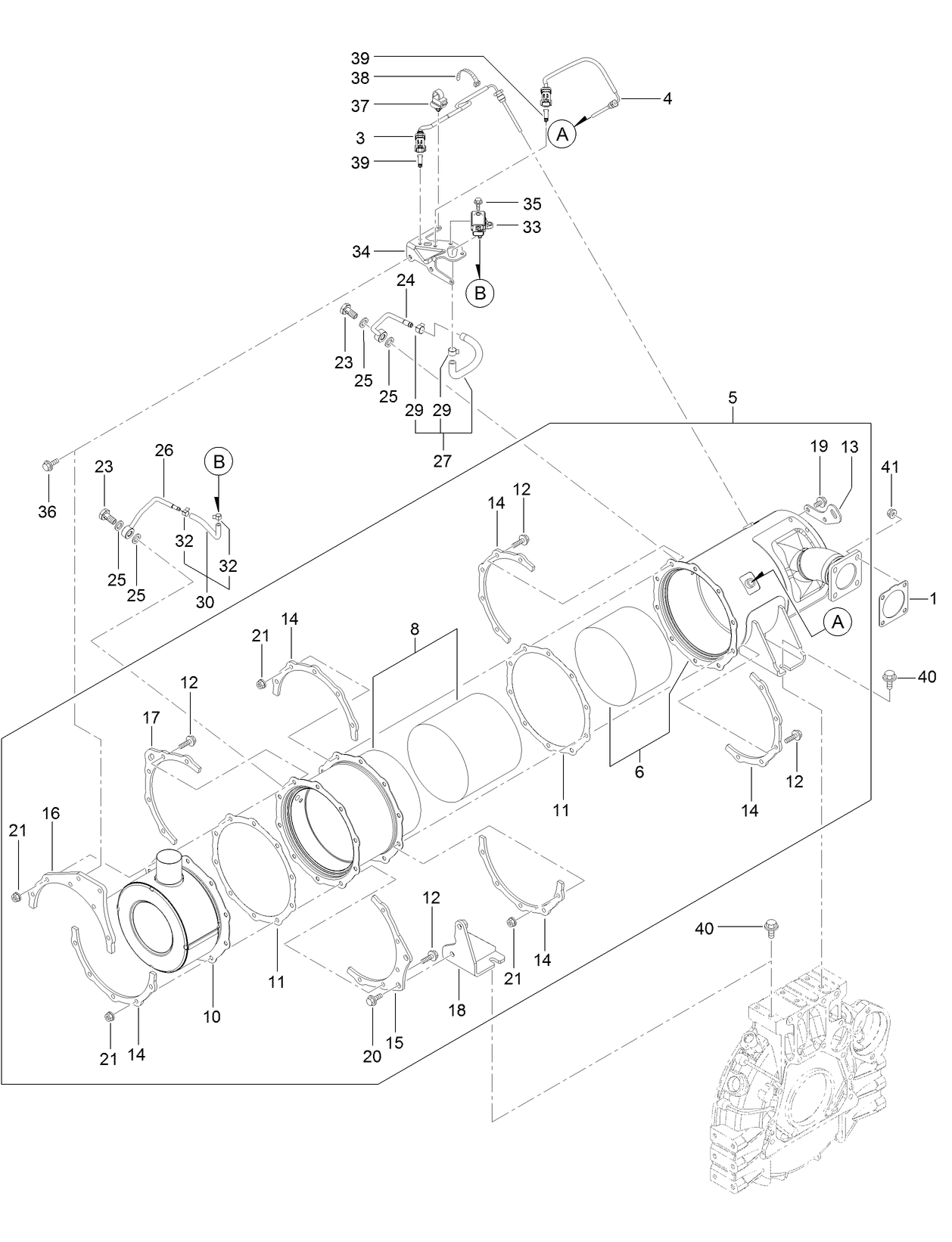 Diesel Particulate Filter Assembly