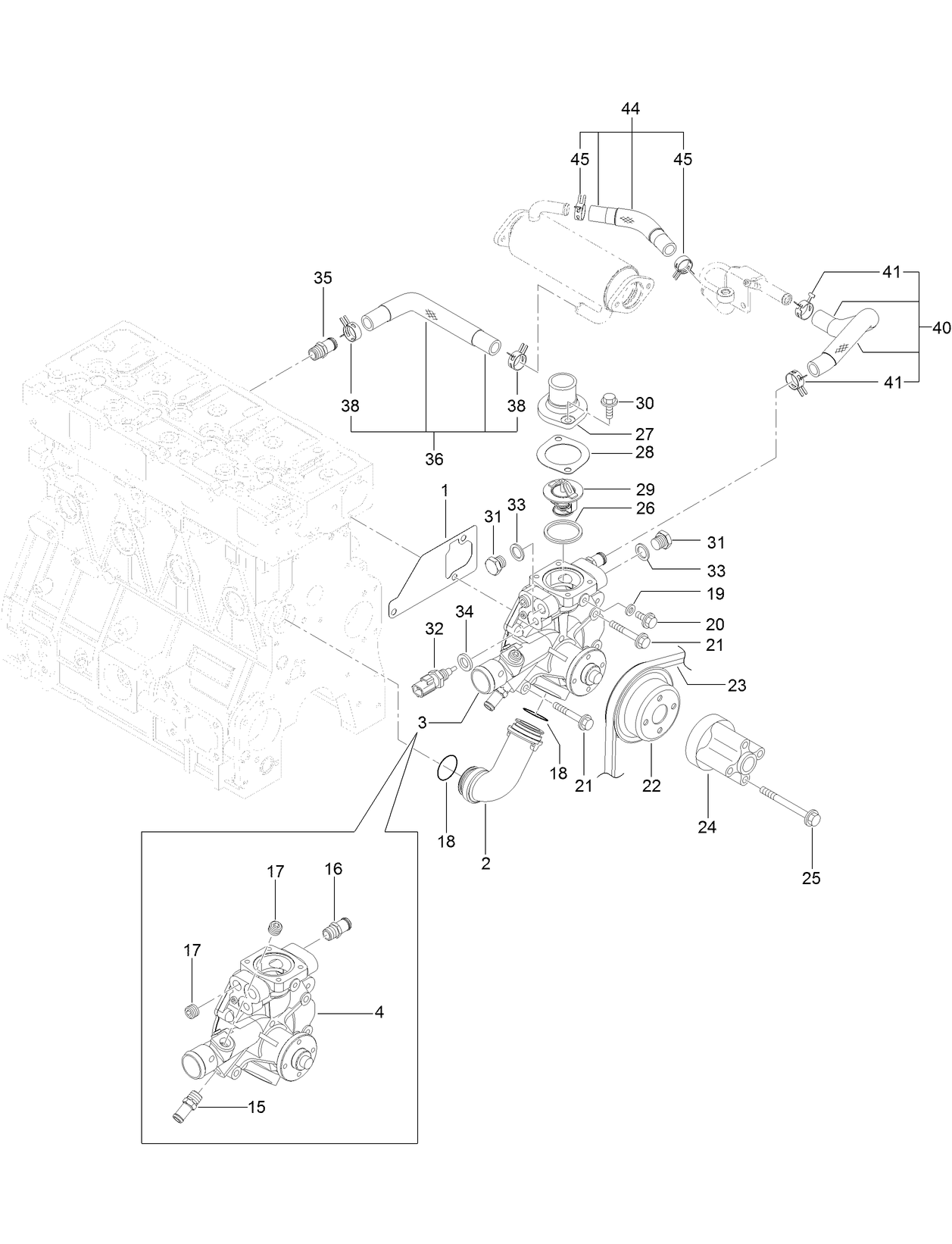 Cooling Water System Assembly
