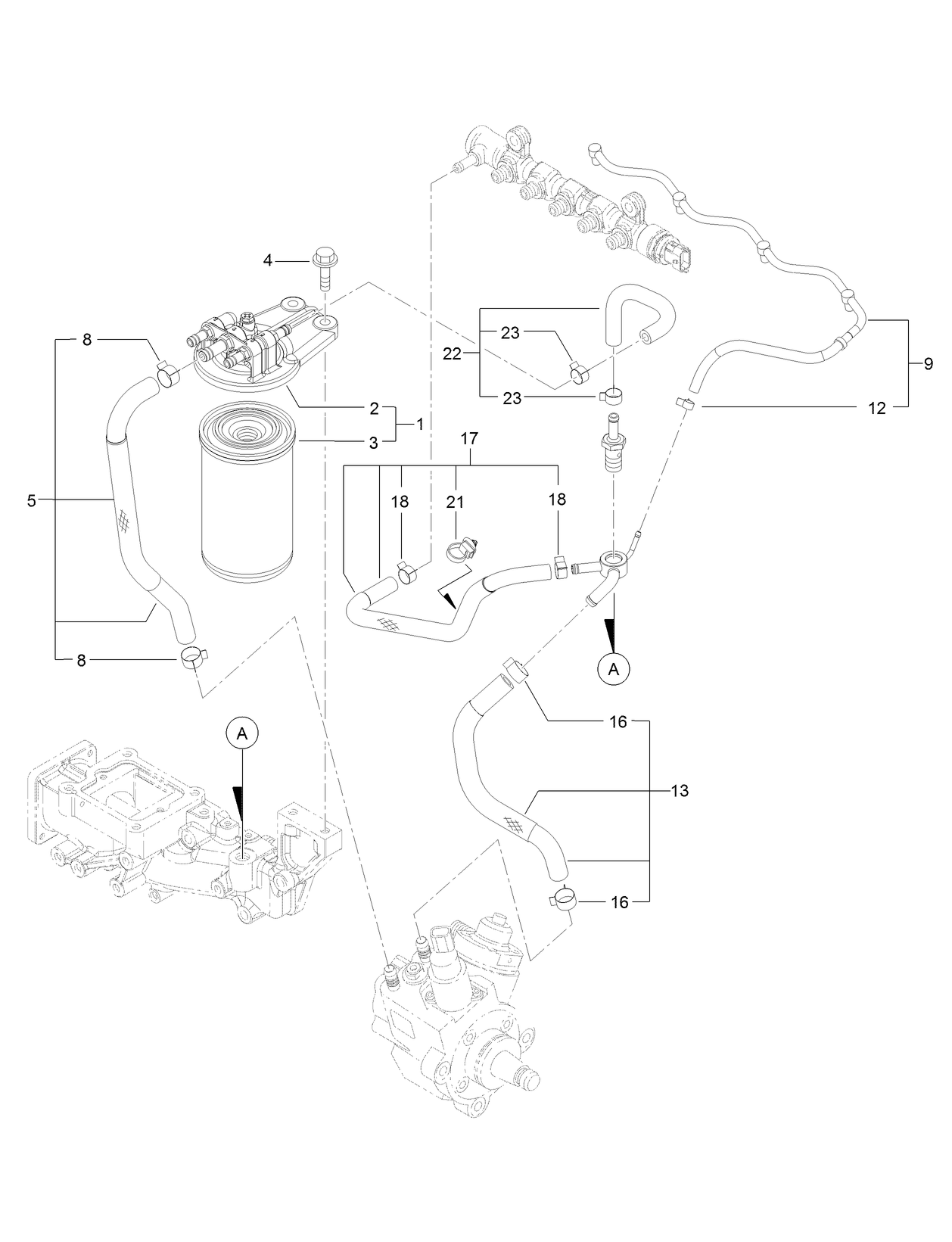 Fuel Pipe Assembly