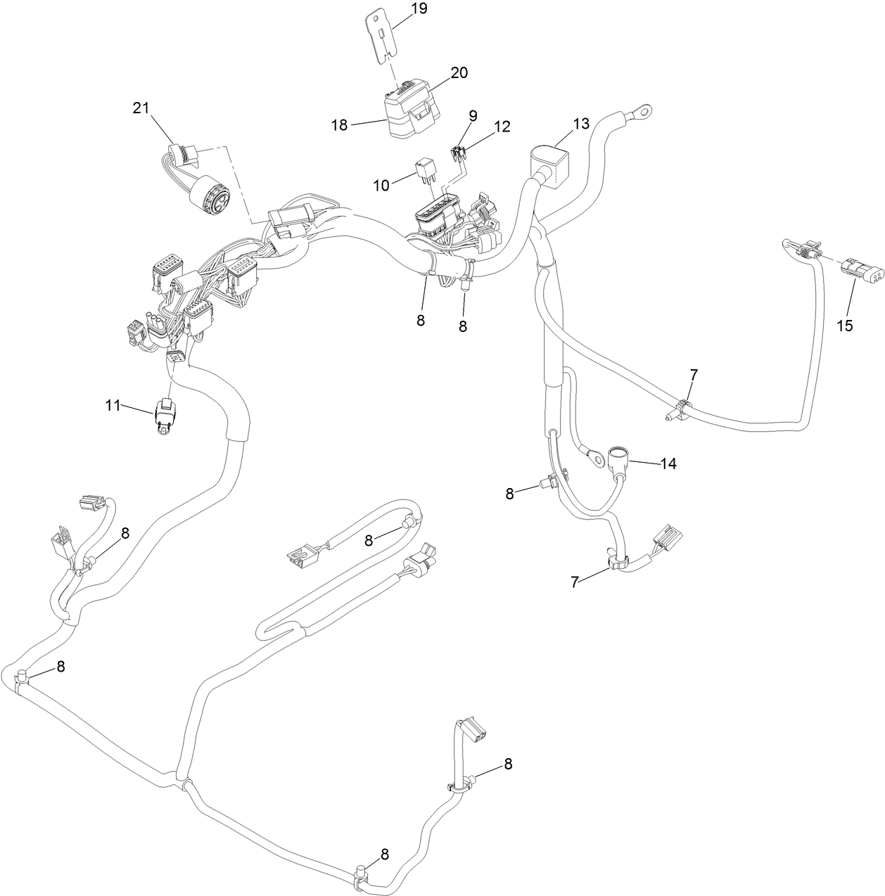 Wire Harness Assembly No. 135-2305