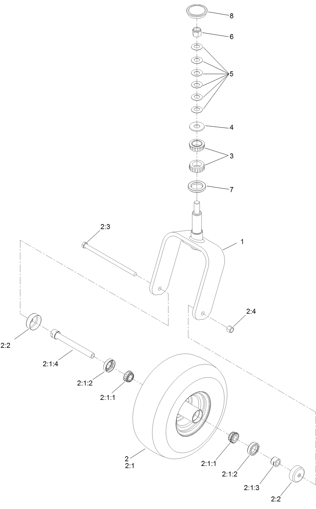 Caster Wheel Assembly