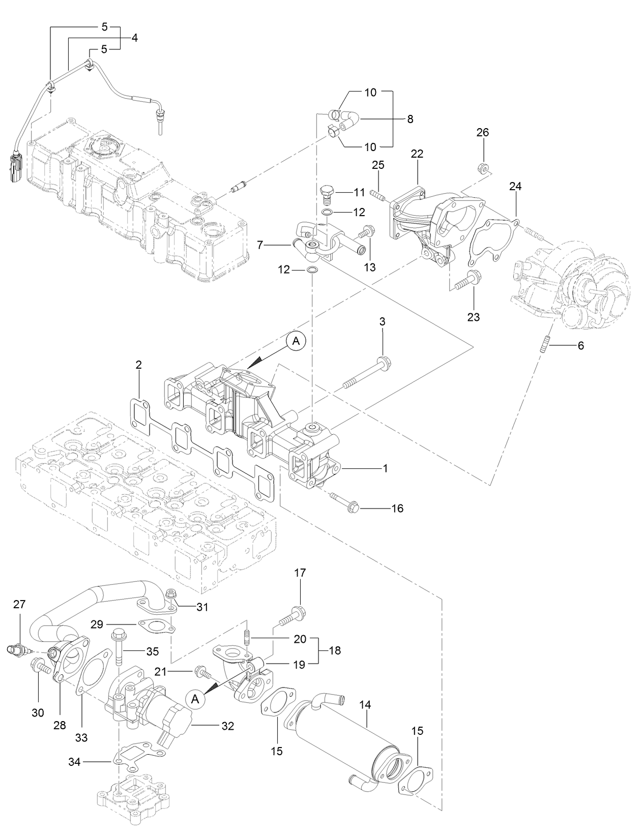 Exhaust Manifold Assembly