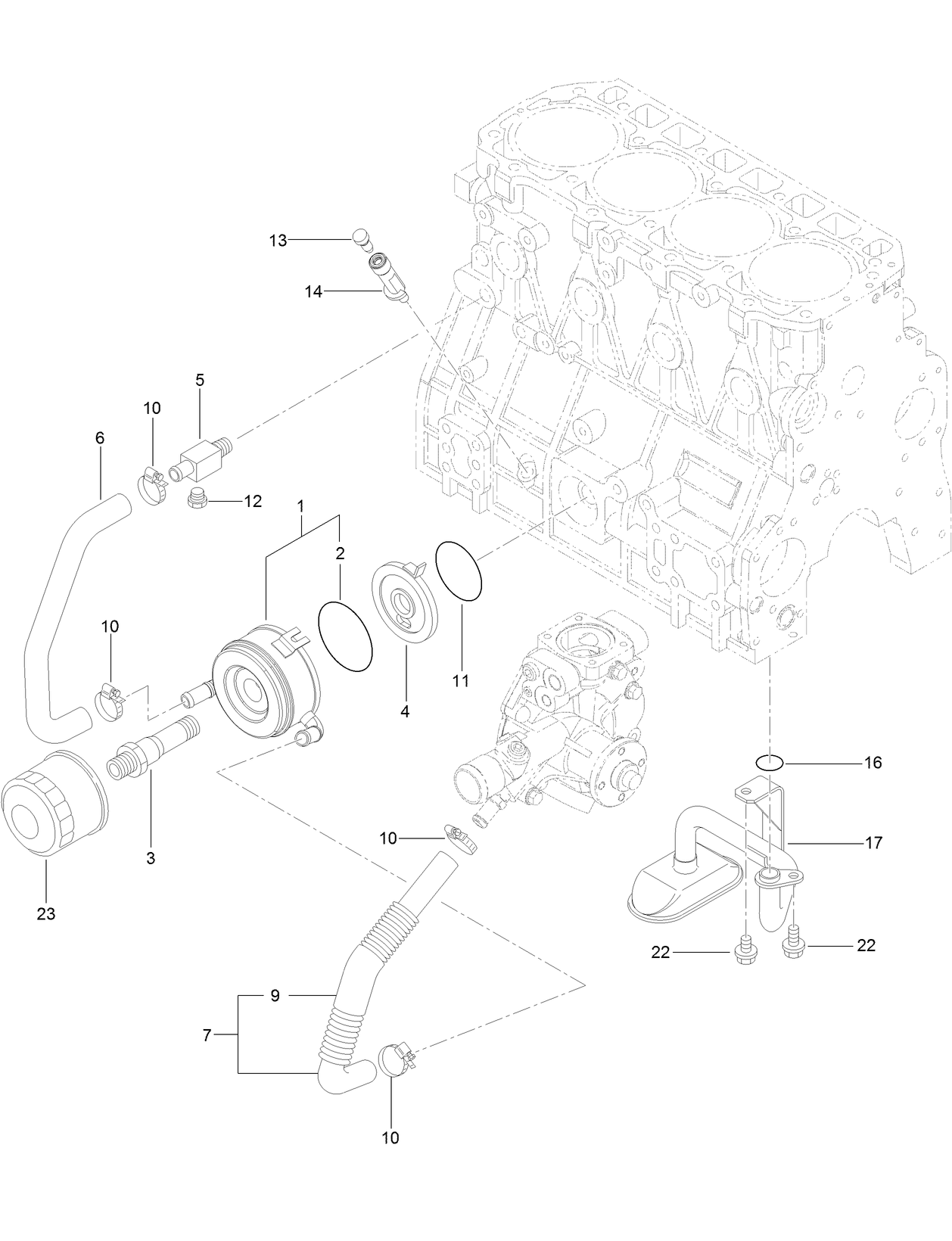 Lubrication and Oil System Assembly