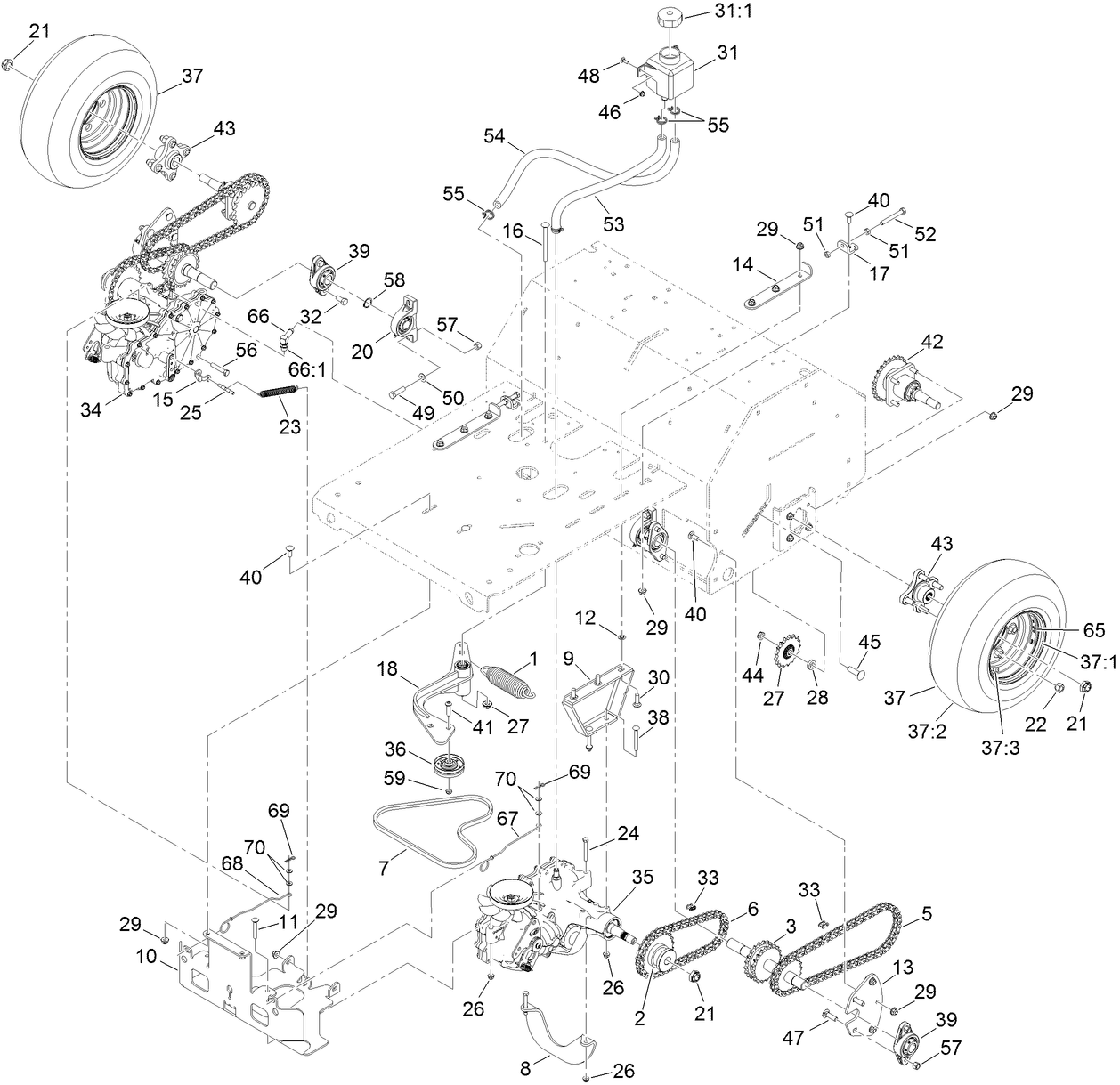 Ground Drive Assembly