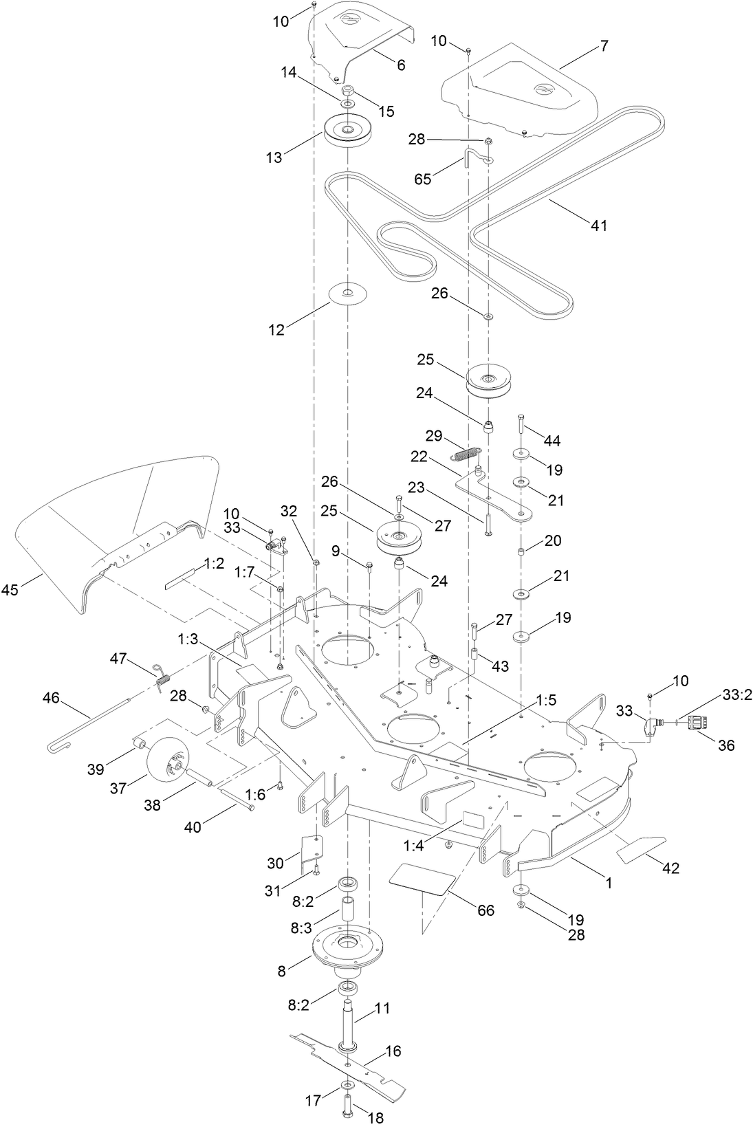 Parts – TimeCutter HD ZX4800 Riding Mower | Toro