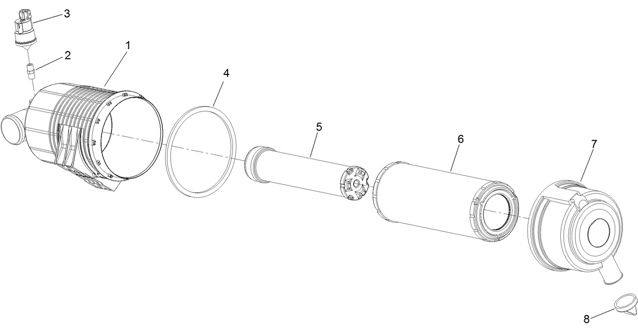 Air Cleaner Assembly No. 126-7646