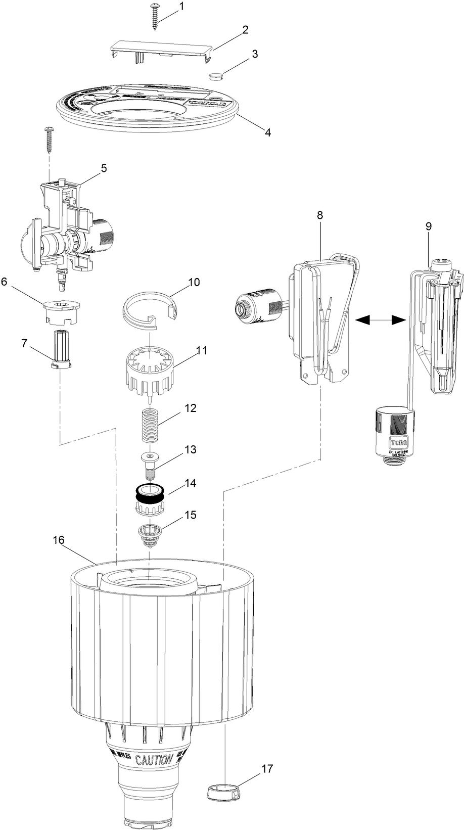 INFINITY Series 1 Inch Golf Sprinkler Body