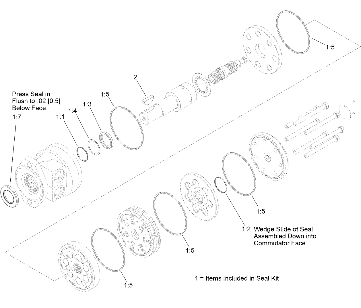 Hydraulic Motor Assembly No. 117-6373