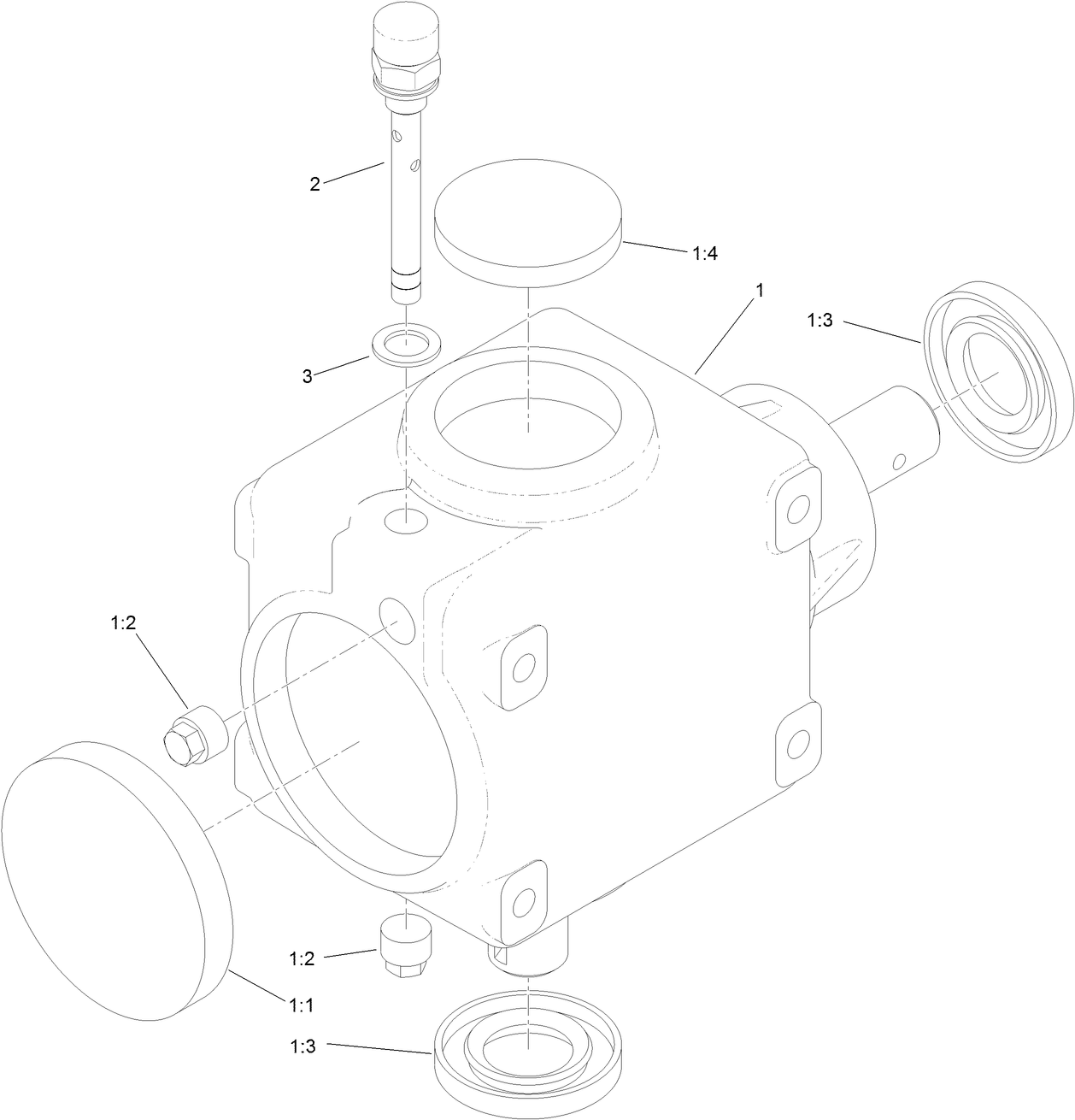 Gearbox Assembly No. 130-8659