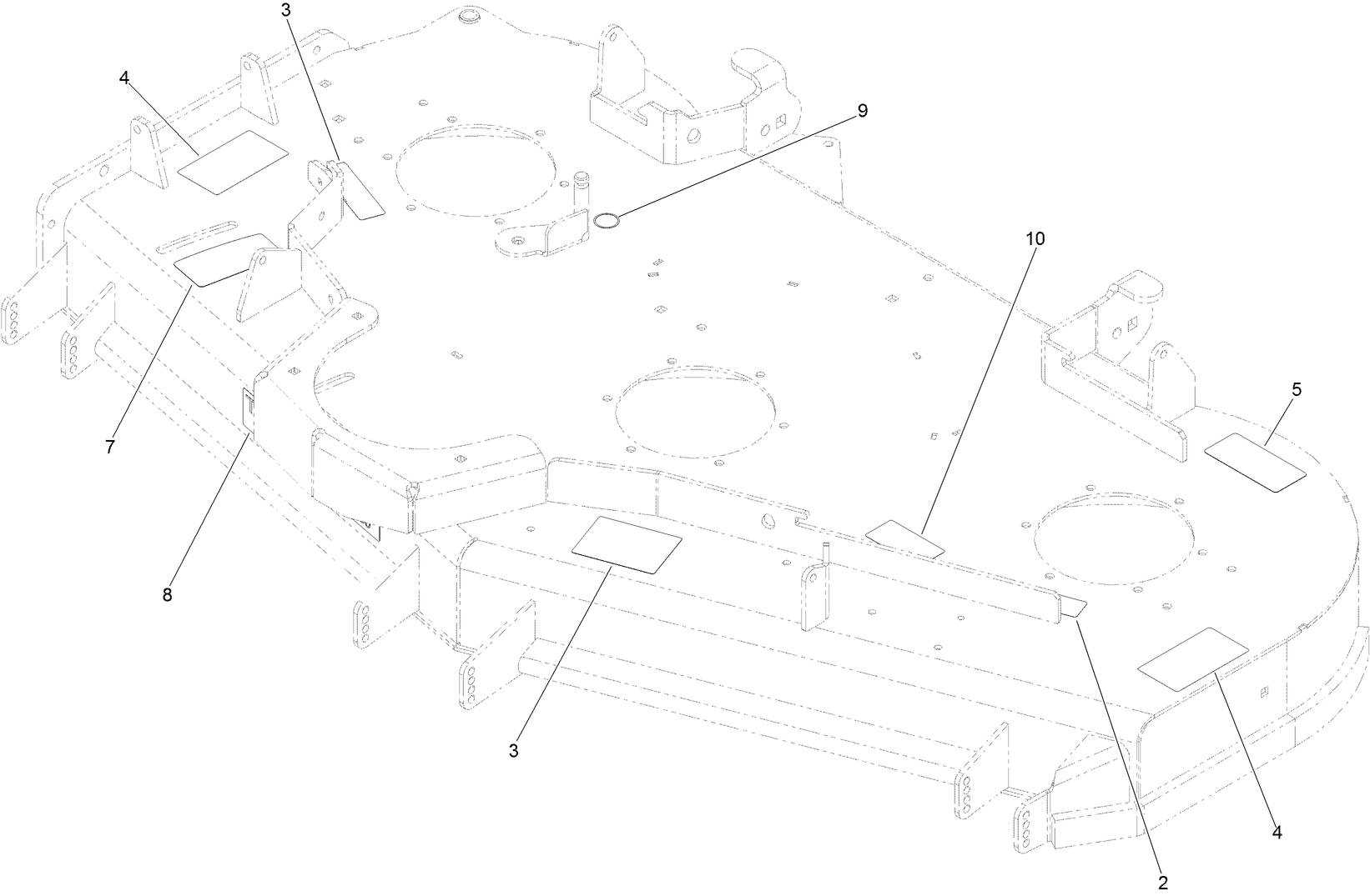 Deck Decal Assembly No. 126-7719