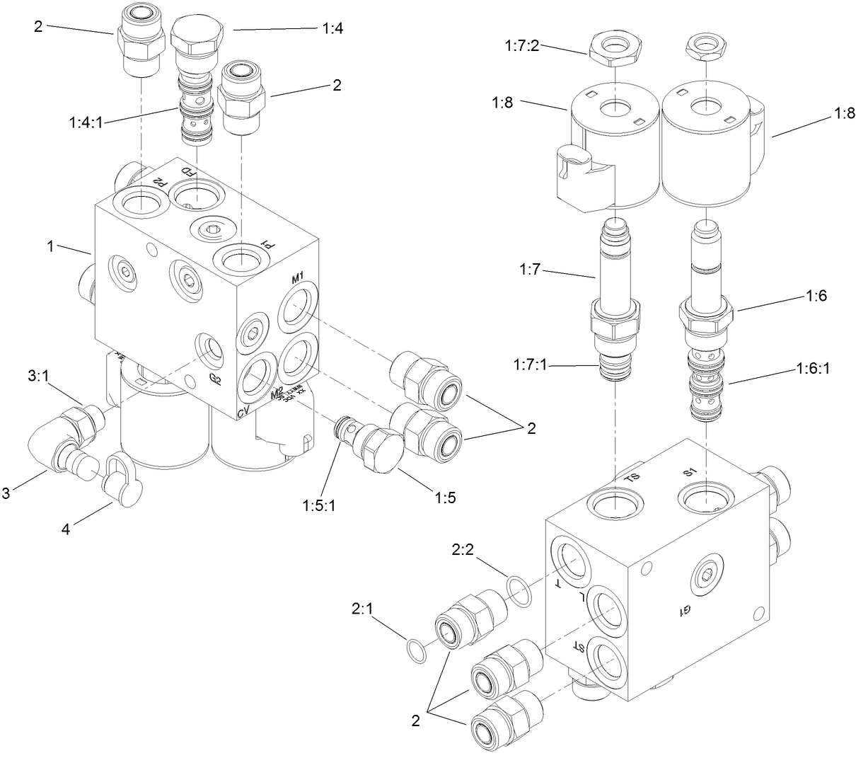 Fan Drive Manifold Assembly No. 119-3943
