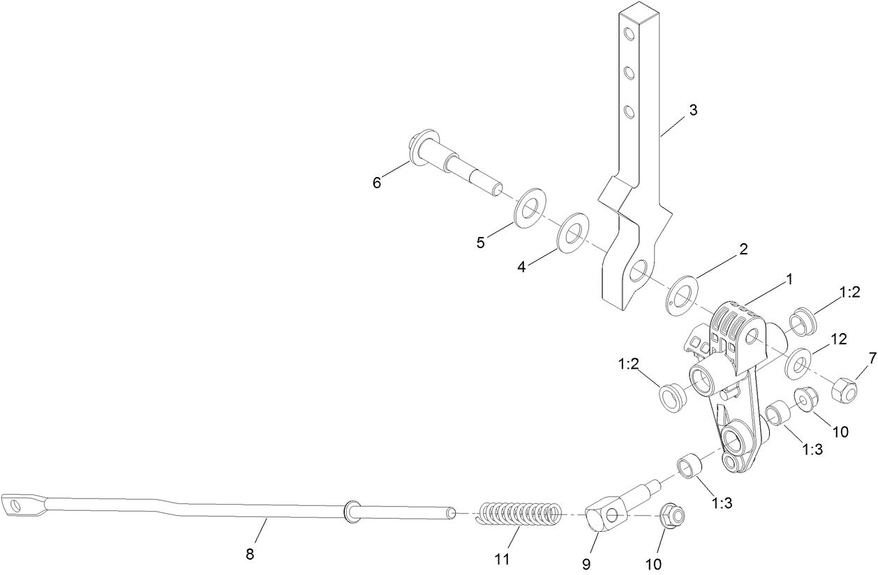 LH Motion Control Assembly