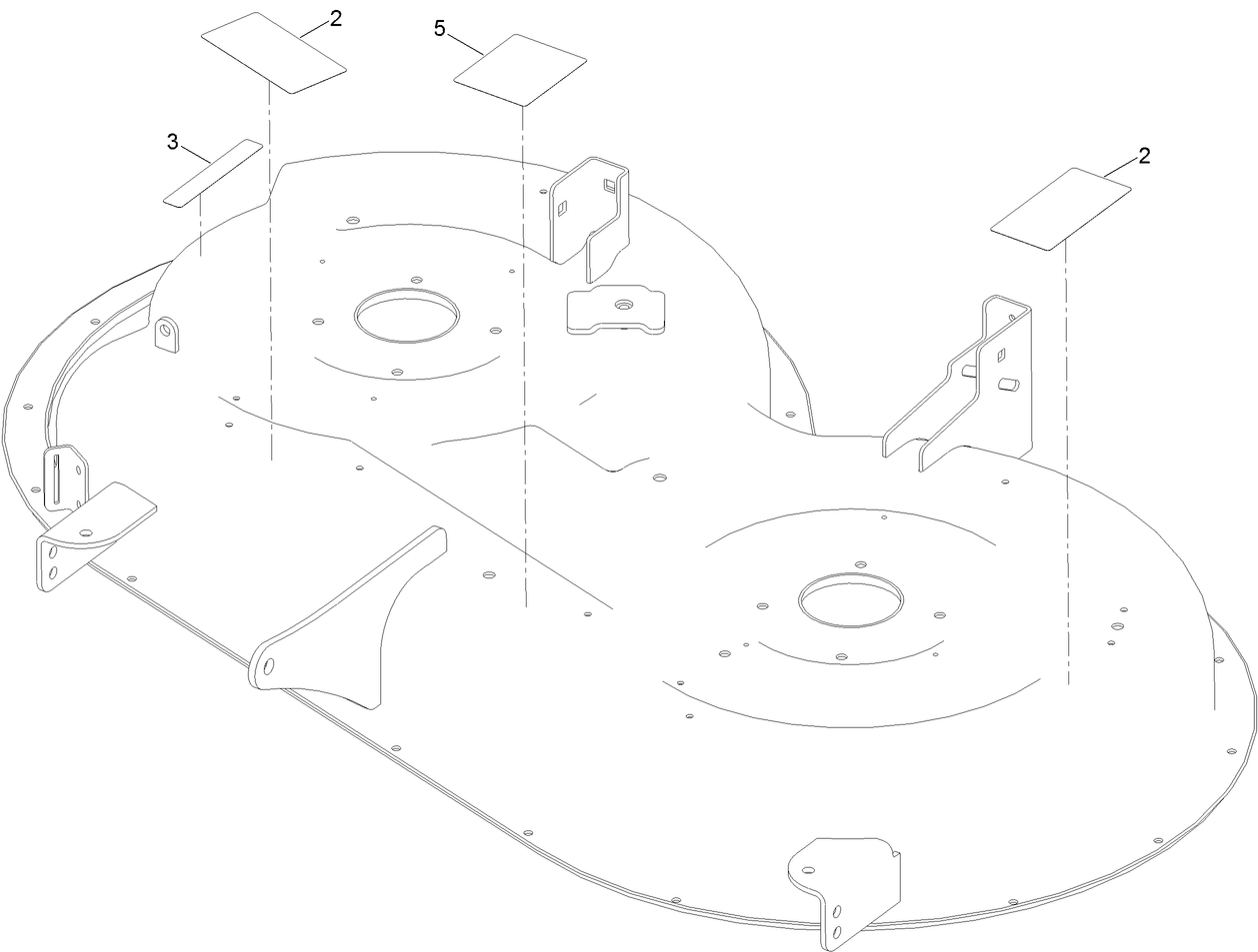 42 Inch Decal Assembly No. 137-7041