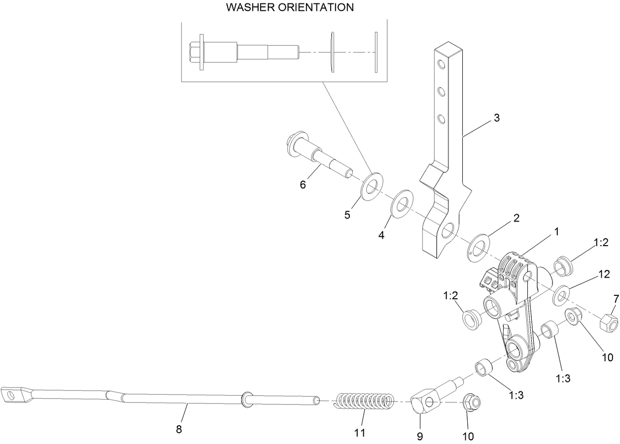 LH and RH Motion Control Assembly