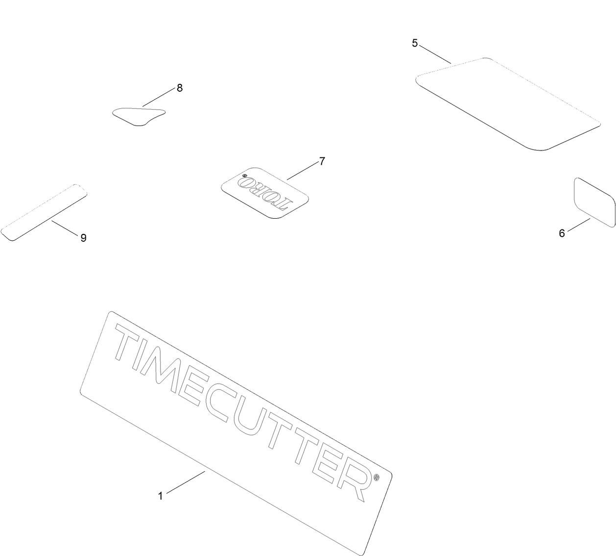 Model Specific Decal Assembly