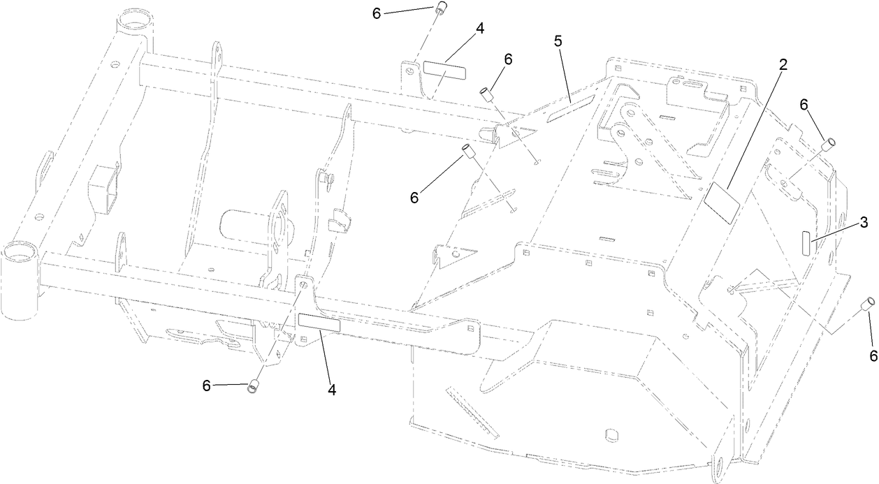 Main Frame Assembly No. 126-8700